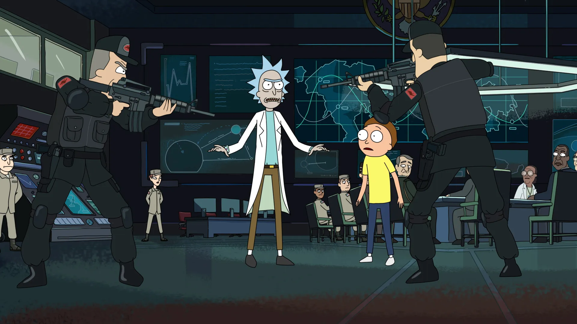 rick and morty adult swim series