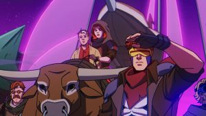 jean grey and cyclops in the season 2 trailer for x-men '97