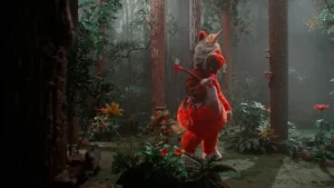 still of buddy the unicorn in trailer