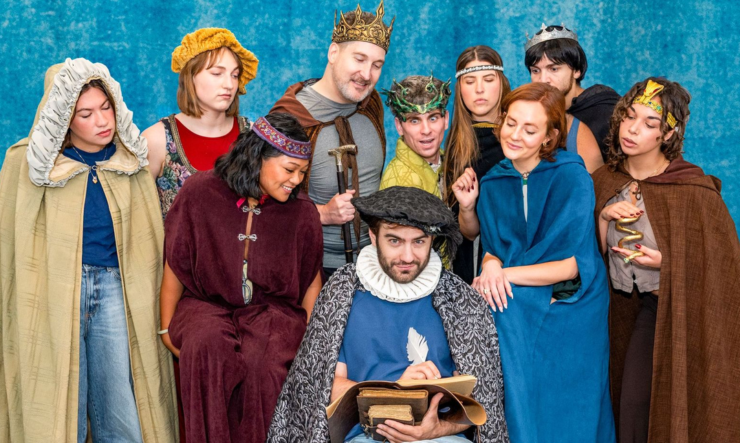 The Cast of MUSE Photo by Russ Rowland