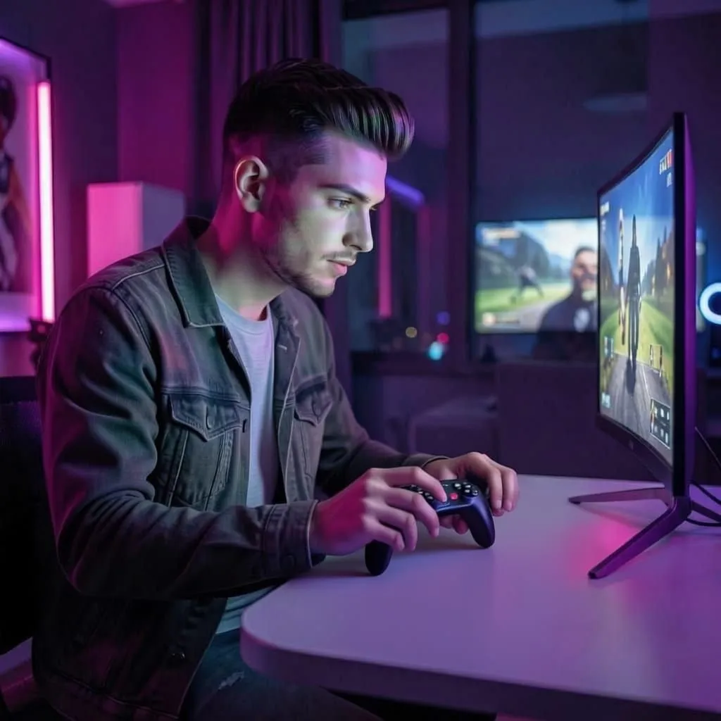 a-modern-looking-gamer-playing-on-a-video-game-console